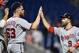 Sean Doolittle (L) and Brian Dozier (R)