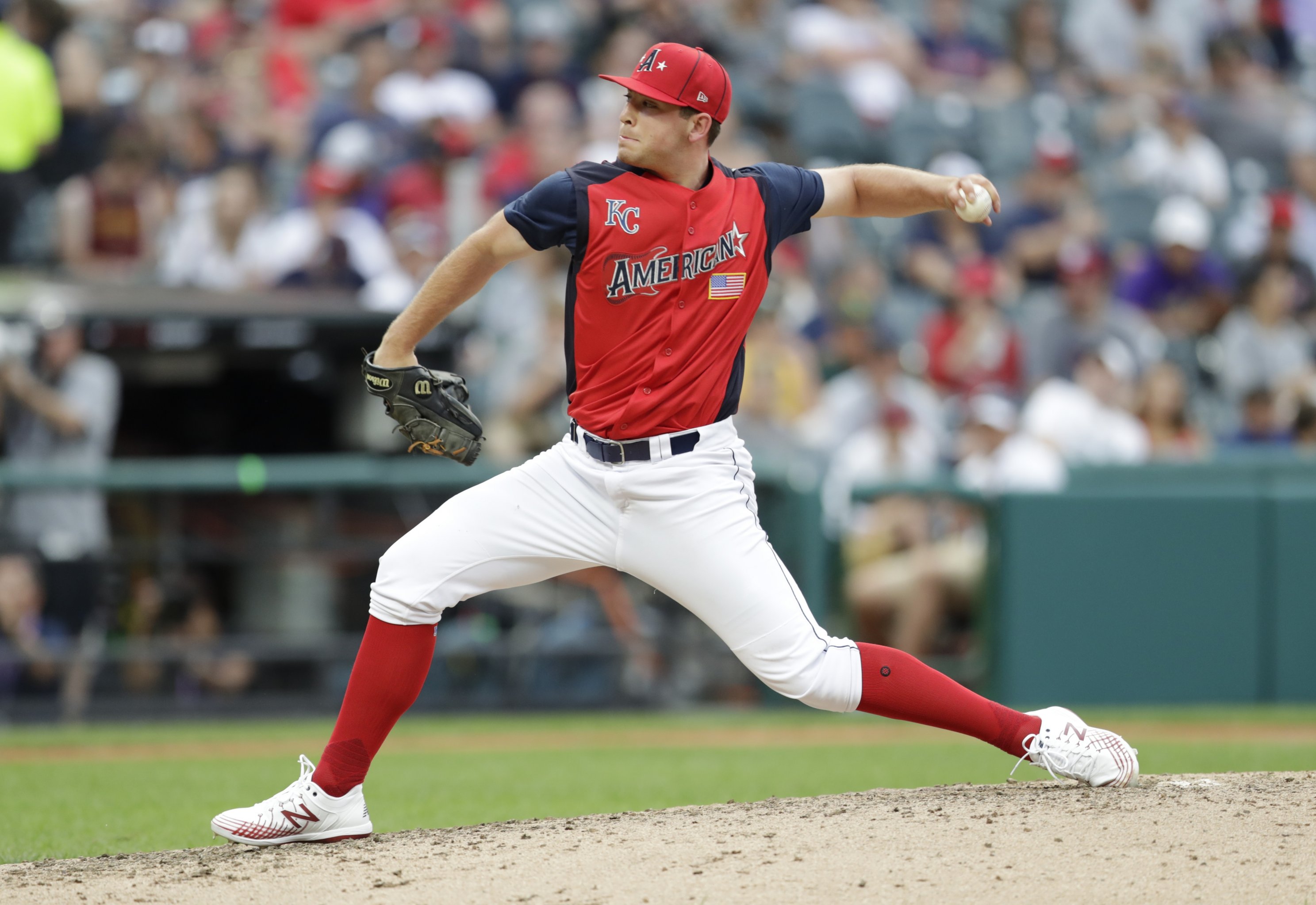 Washington Nationals second baseman Michael Chavis (6) reacts on first base  during a baseball game against the Detroit Tigers at Nationals Park,  Sunday, May 21, 2023, in Washington.(AP Photo/Alex Brandon Stock Photo 