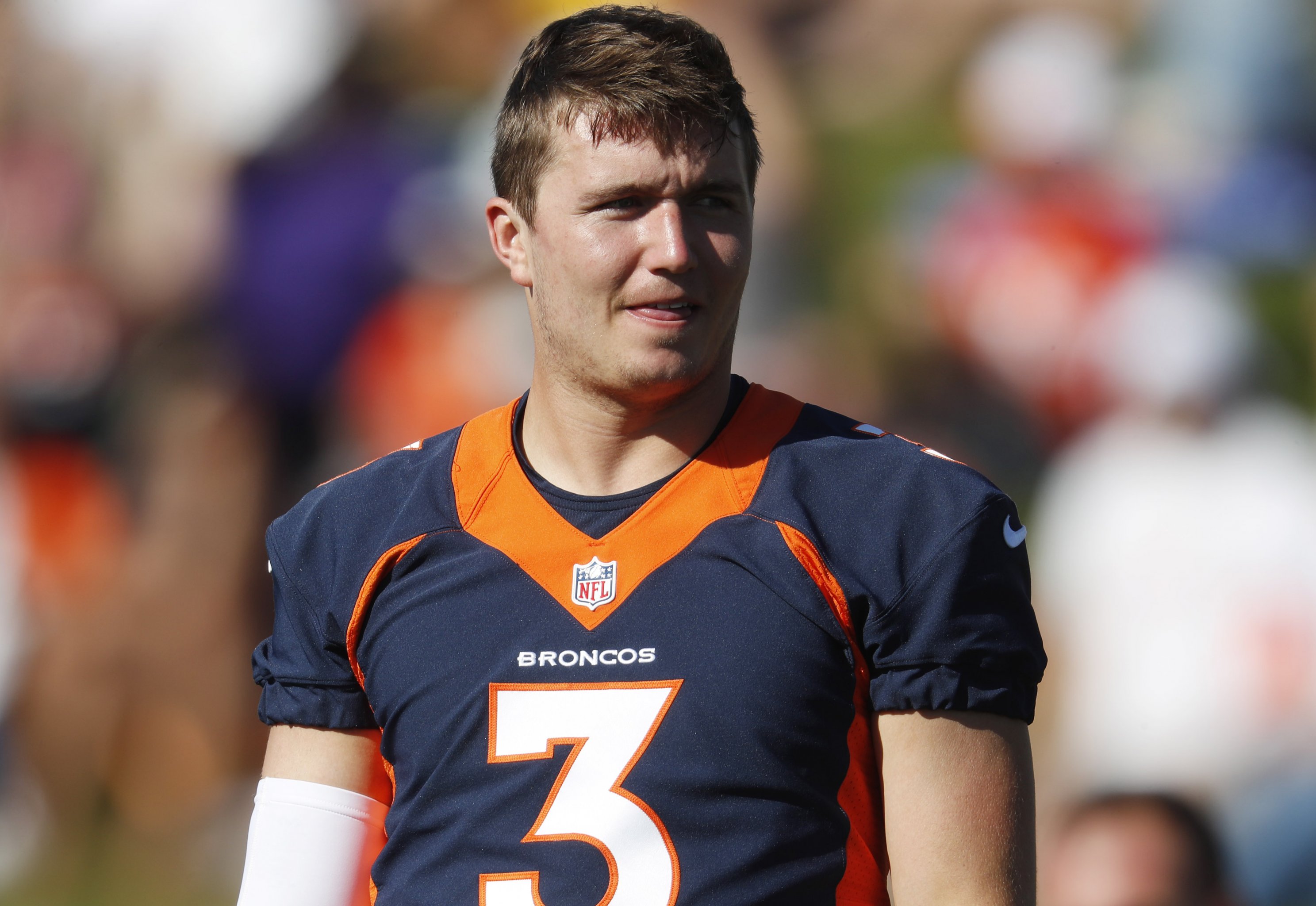 Broncos' kicking competition as team waives injured Elliott Fry