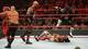 How long did it take AJ Styles to cause a disqualification in this match? Less than one minute?
