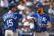 Whit Merrifield and Hunter Dozier