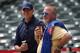 Theo Epstein and Joe Maddon
