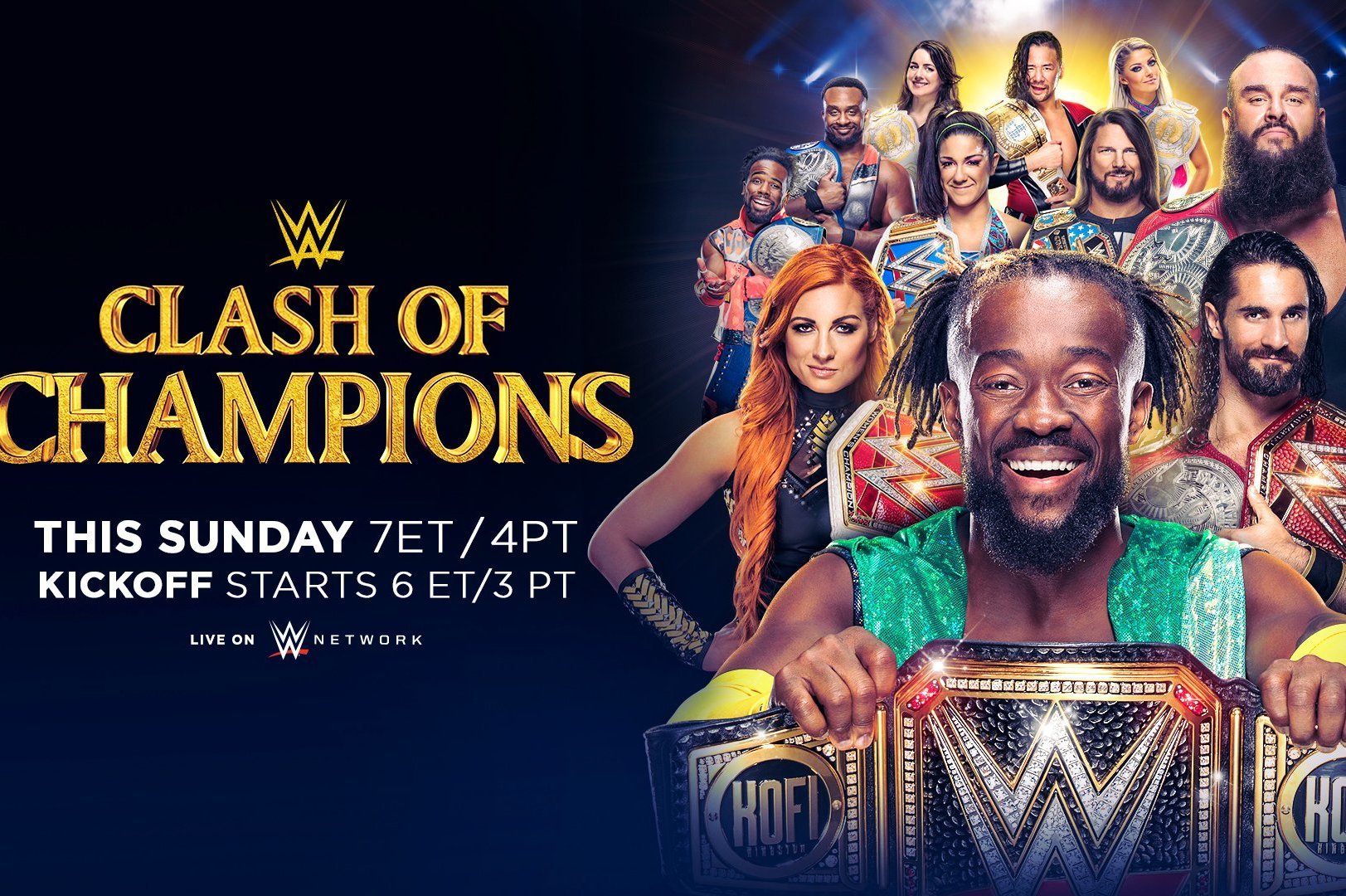 Image result for clash of champions 2019