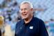 North Carolina head coach Mack Brown