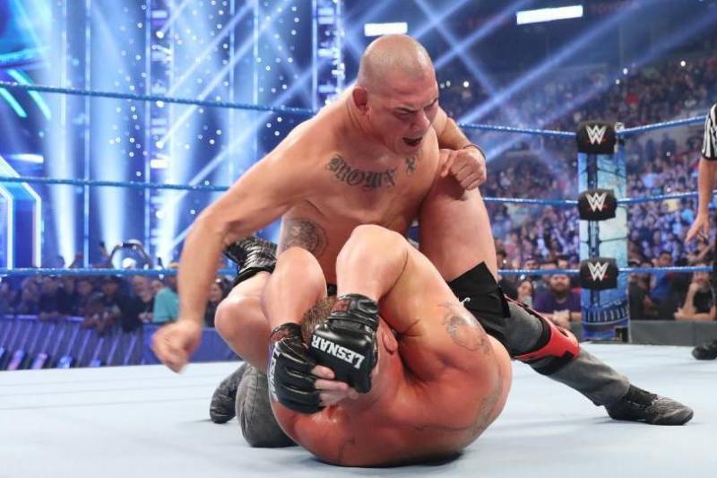 Cain Velasquez Brock Lesnar And The Wwe Wrestlers Who Fought For