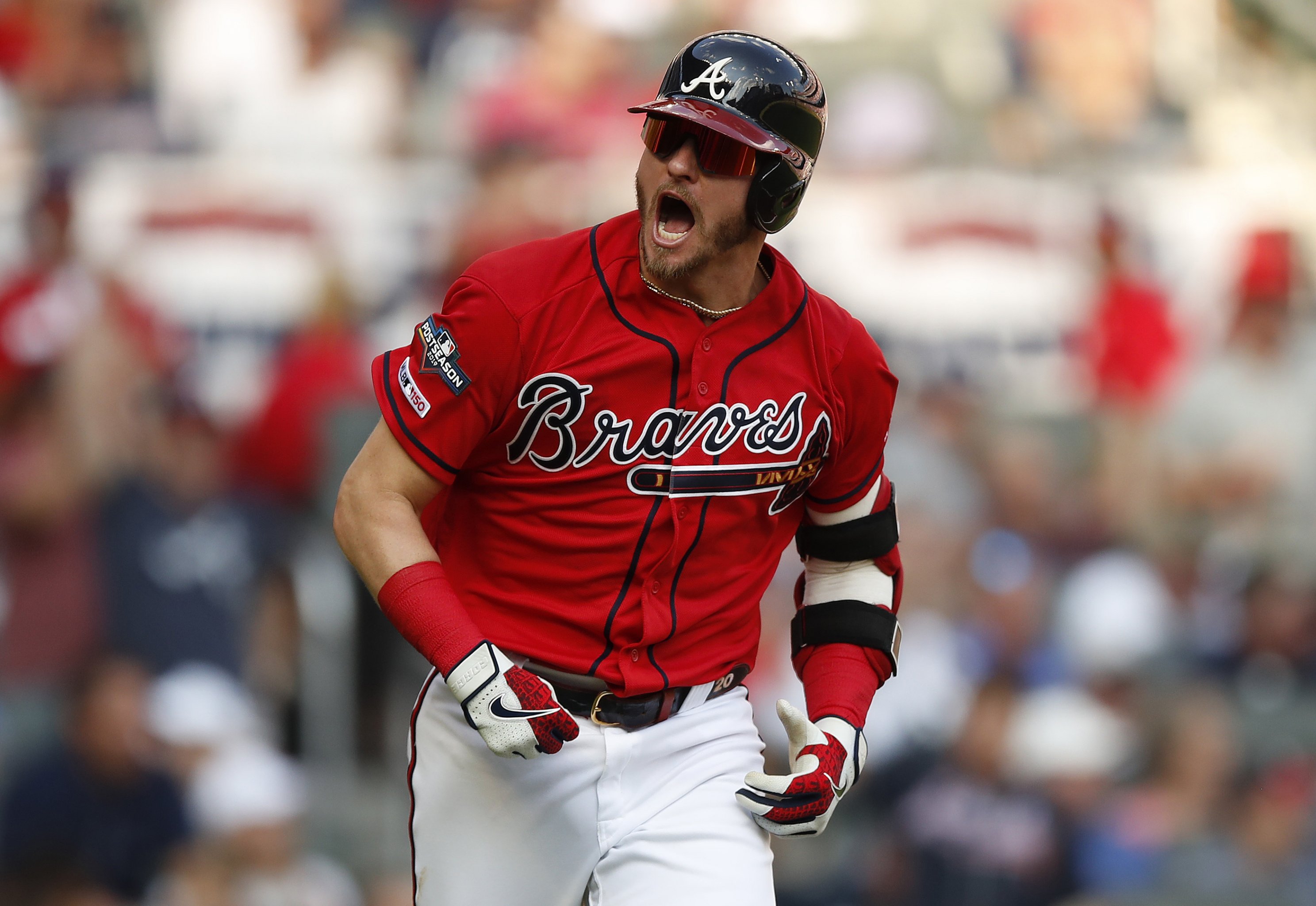 Anthony Swarzak (Team-Issued or Game-Used) 2019 Atlanta Braves