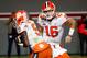 Clemson's Travis Etienne and Trevor Lawrence