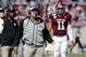 Texas A&M's Jimbo Fisher and Kellen Mond