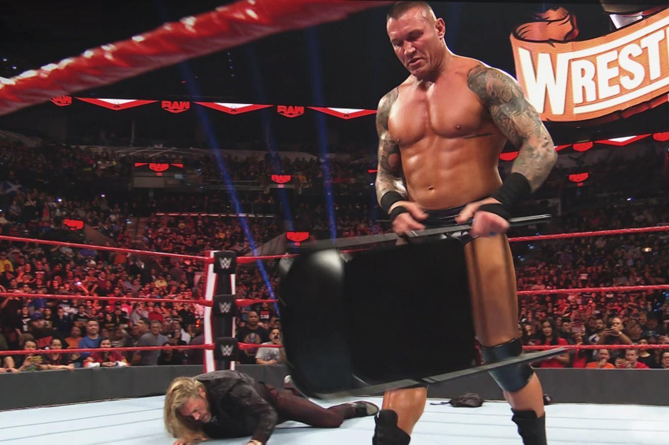wwe latest match