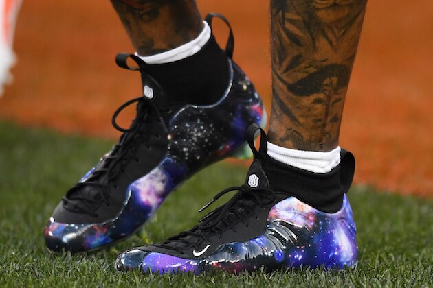black obj cleats