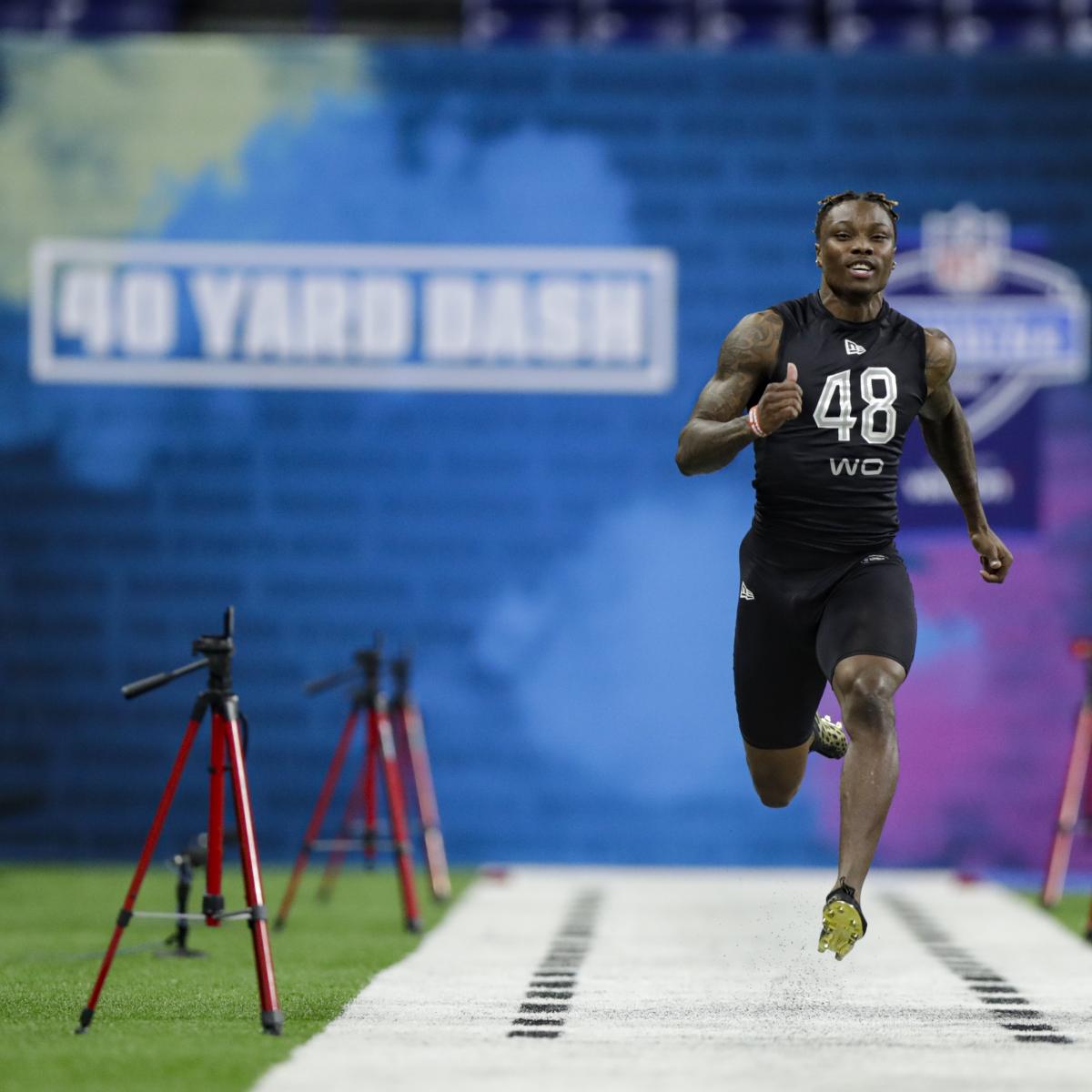 NFL Scouting Combine Notebook Is Henry Ruggs Too Fast for His Own Good