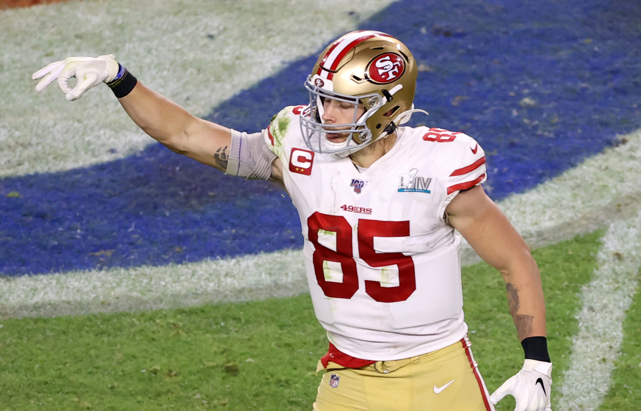 George Kittle: The 49ers Star Tight End in the Making with a WWE-sized  Persona