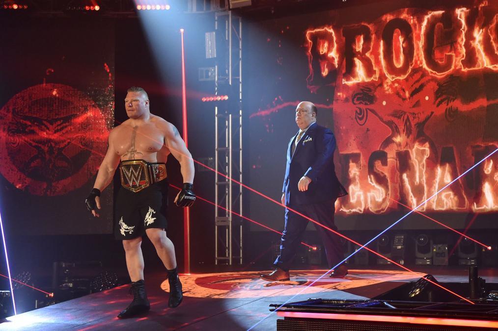 wwe raw brock lesnar