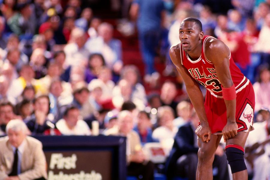 1996-97 Michael Jordan NBA Finals Game Worn Jersey. A fifth World