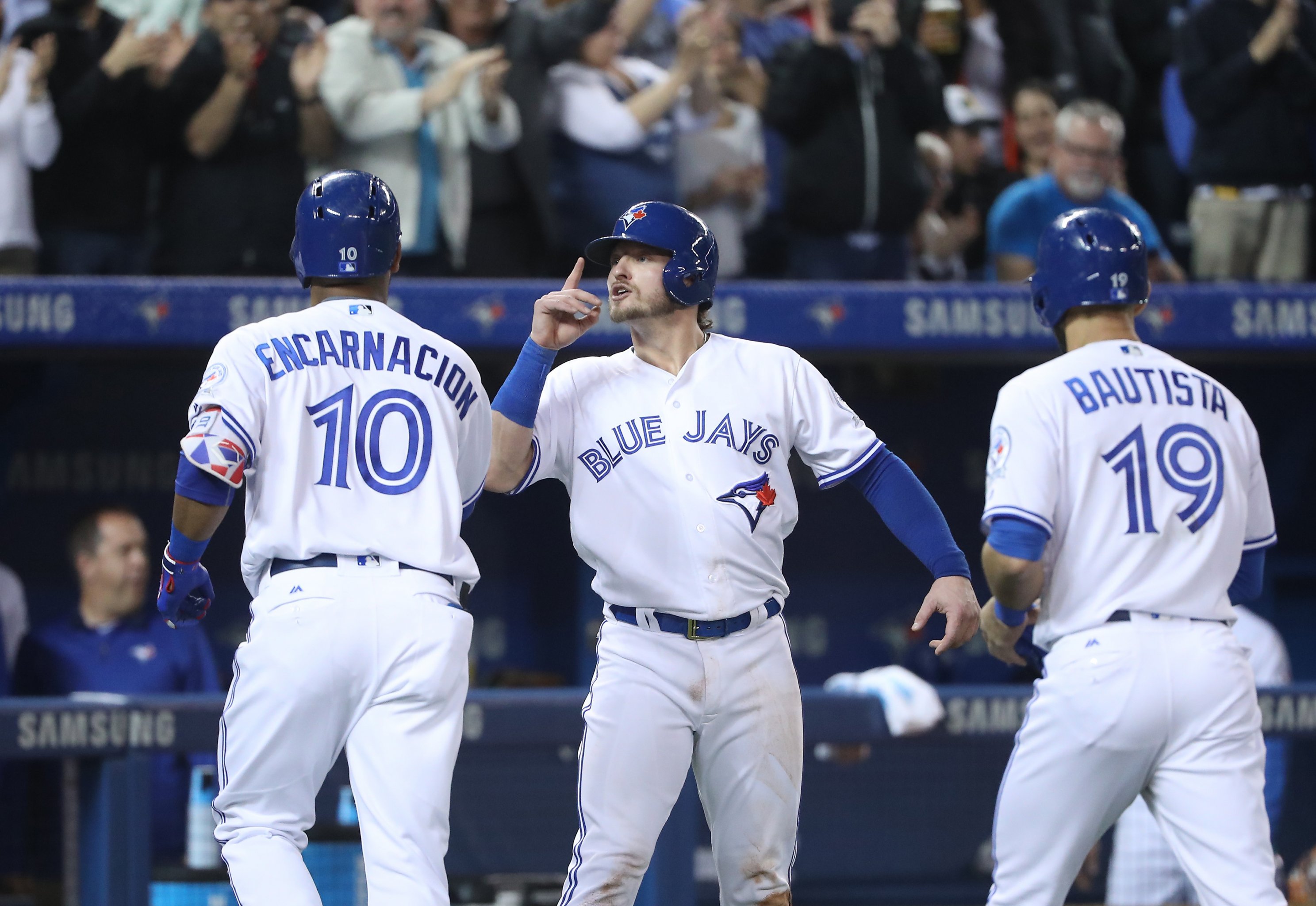 Tulowitzki homers twice as Blue Jays bats come alive in win over Oakland