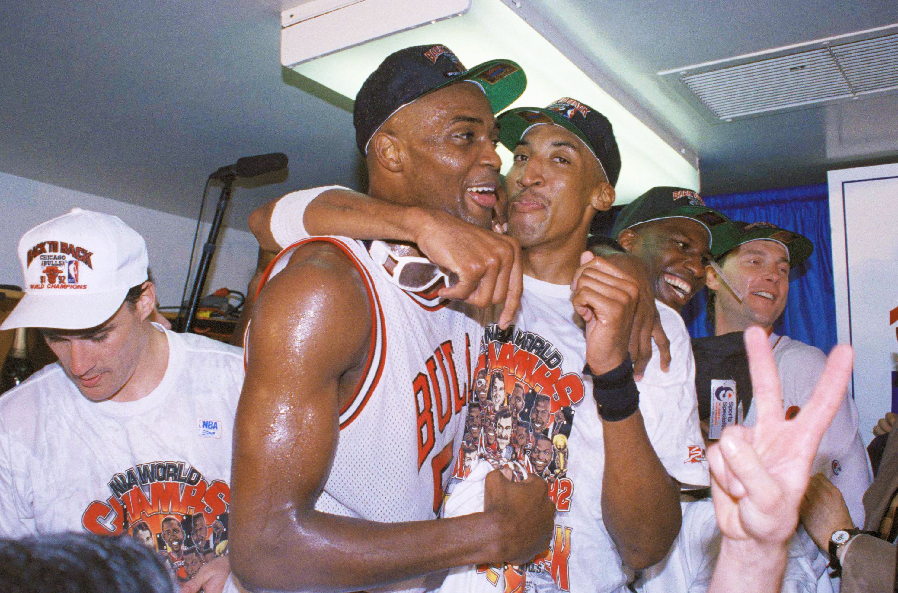 90s Chicago Bulls 1991 NBA World Champions Basketball Muscle 