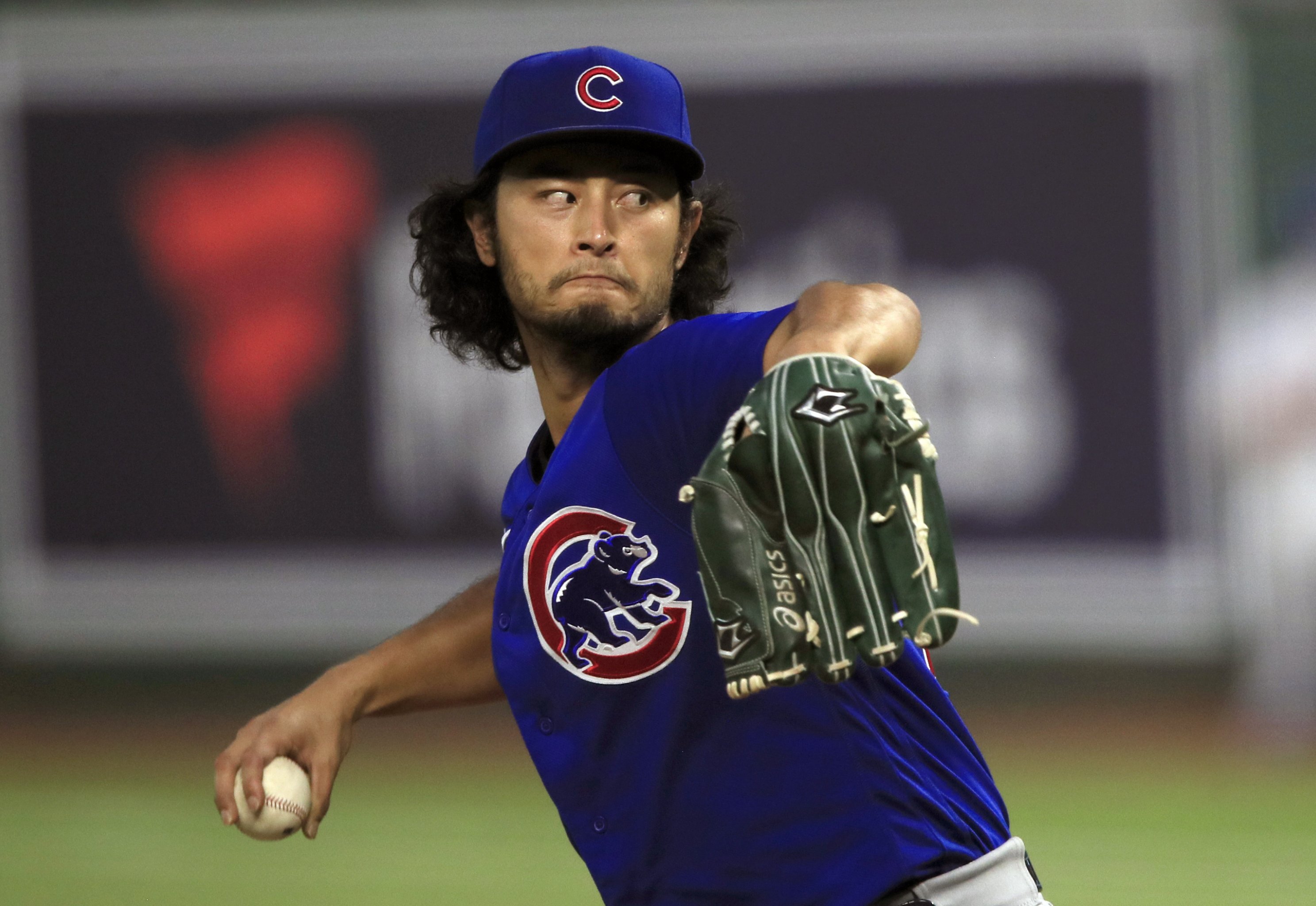 Yu Darvish wore a TC Bear shirt in a Cubs post-game press conference -  Twinkie Town