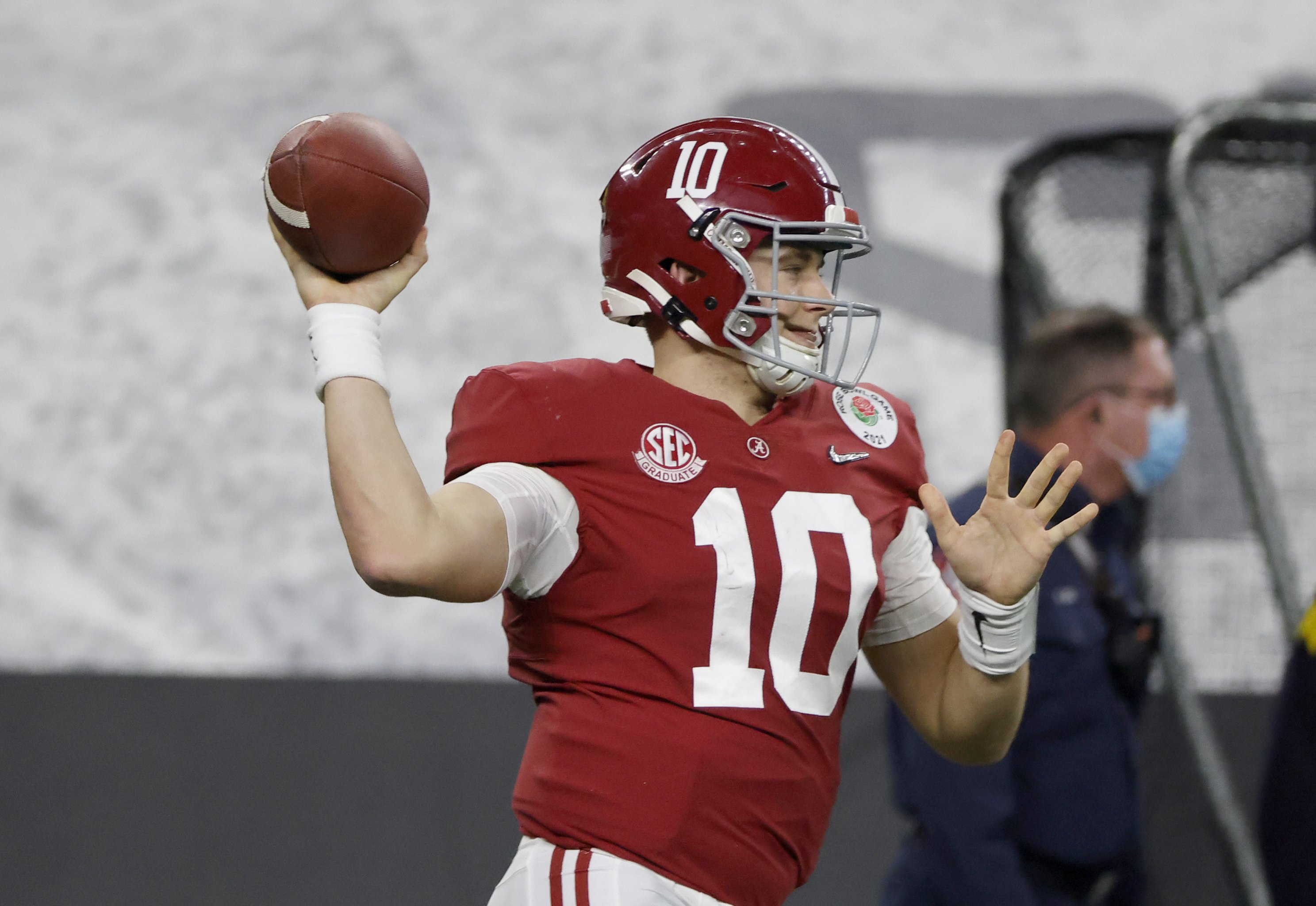 Mac Jones made history for Alabama in Rose Bowl victory over Notre