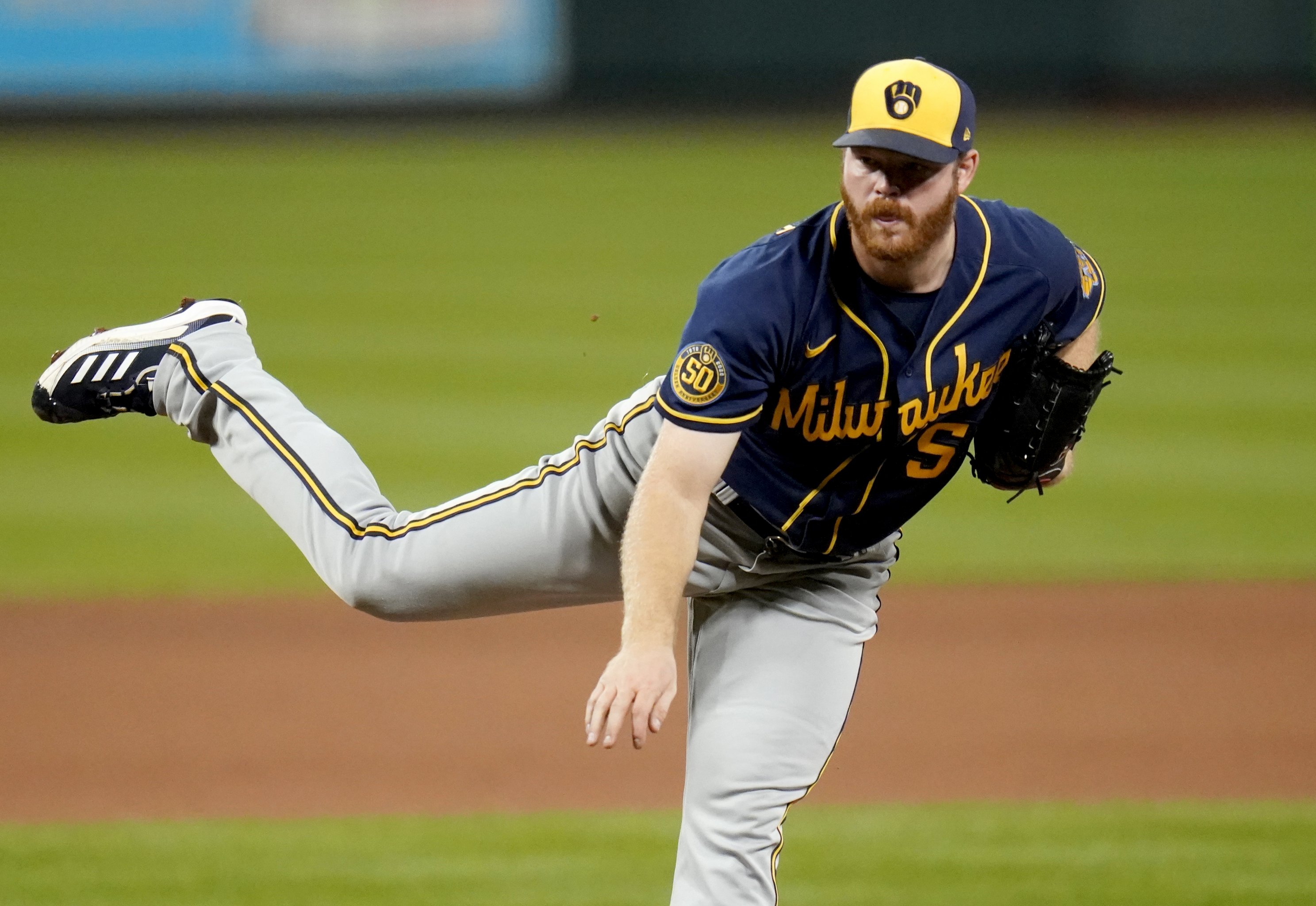 Pirates punished by Burnes, Brewers