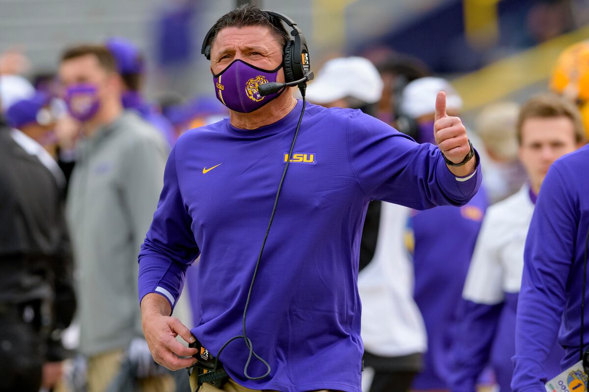 Lsu Football Scores 2021
