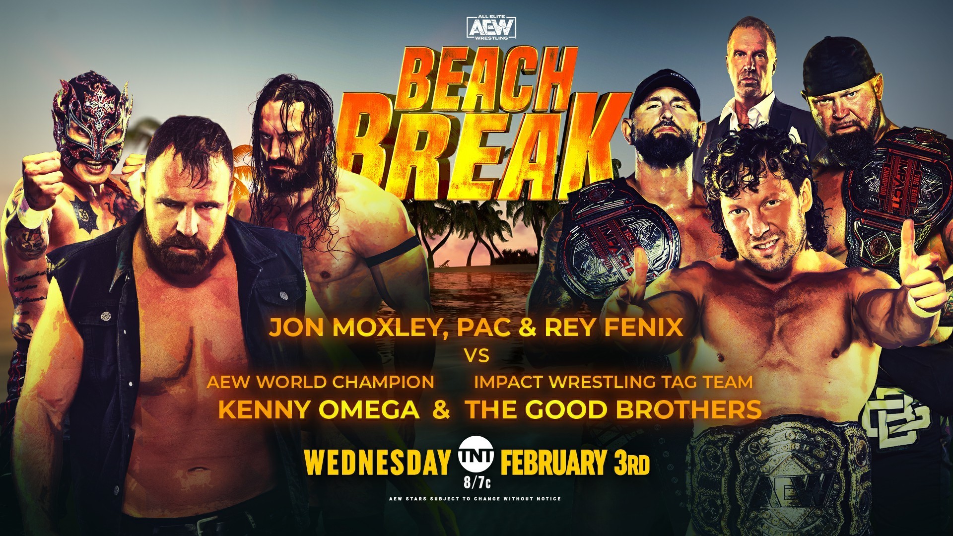 AEW Beach Break Results Winners Grades Reaction and Highlights News Scores Highlights Stats and Rumors Bleacher Report