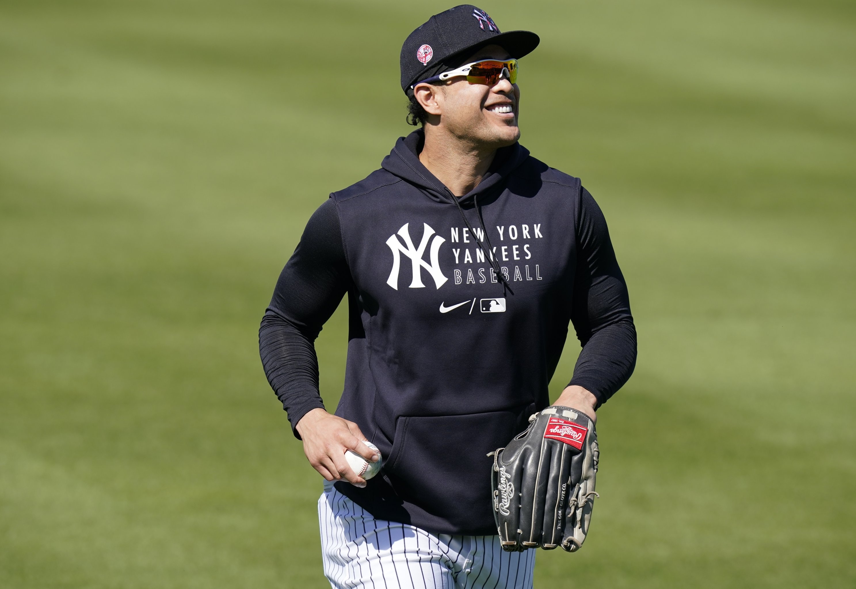 Gerrit Cole, Luke Voit keeping details of Yankees jersey switch secret