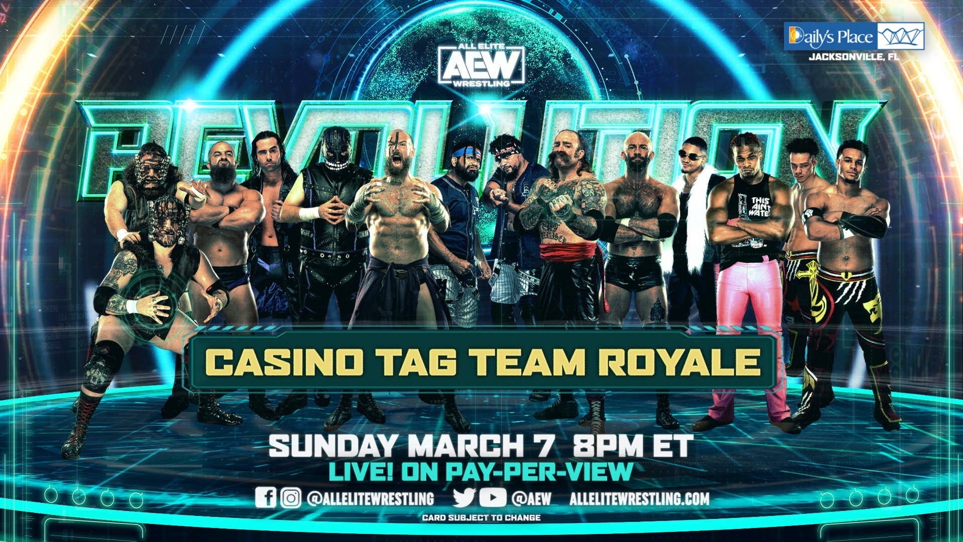 Aew revolution 2021 on sale full show