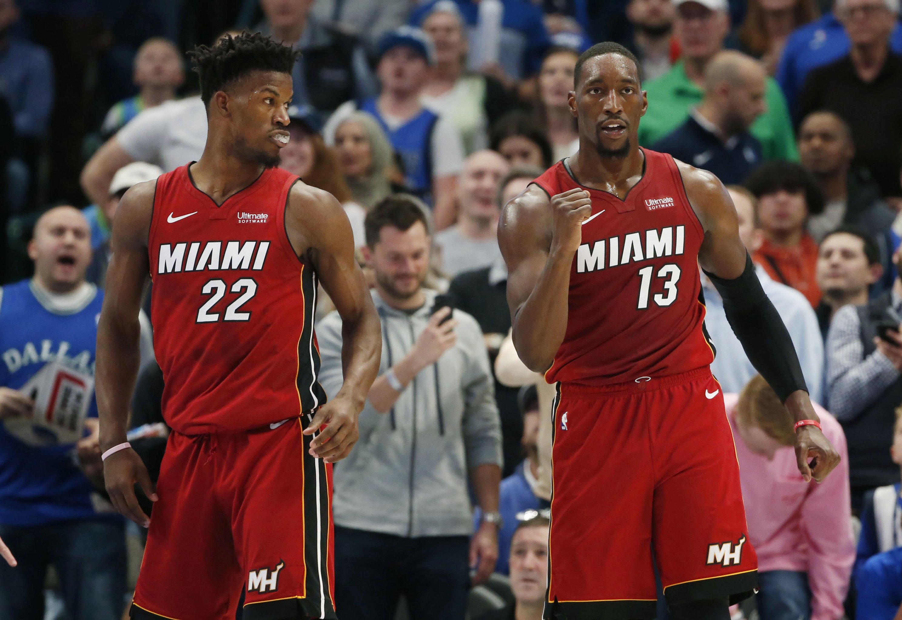 NBA_ Jersey Miami Heat''Men Jae Crowder Andre Iguodala Duncan