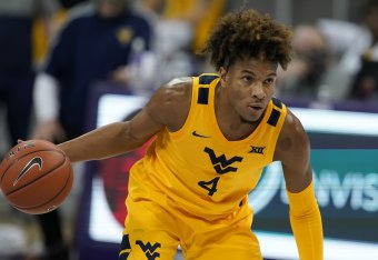 West Virginia guard Miles McBride West Virginia guard Miles McBride