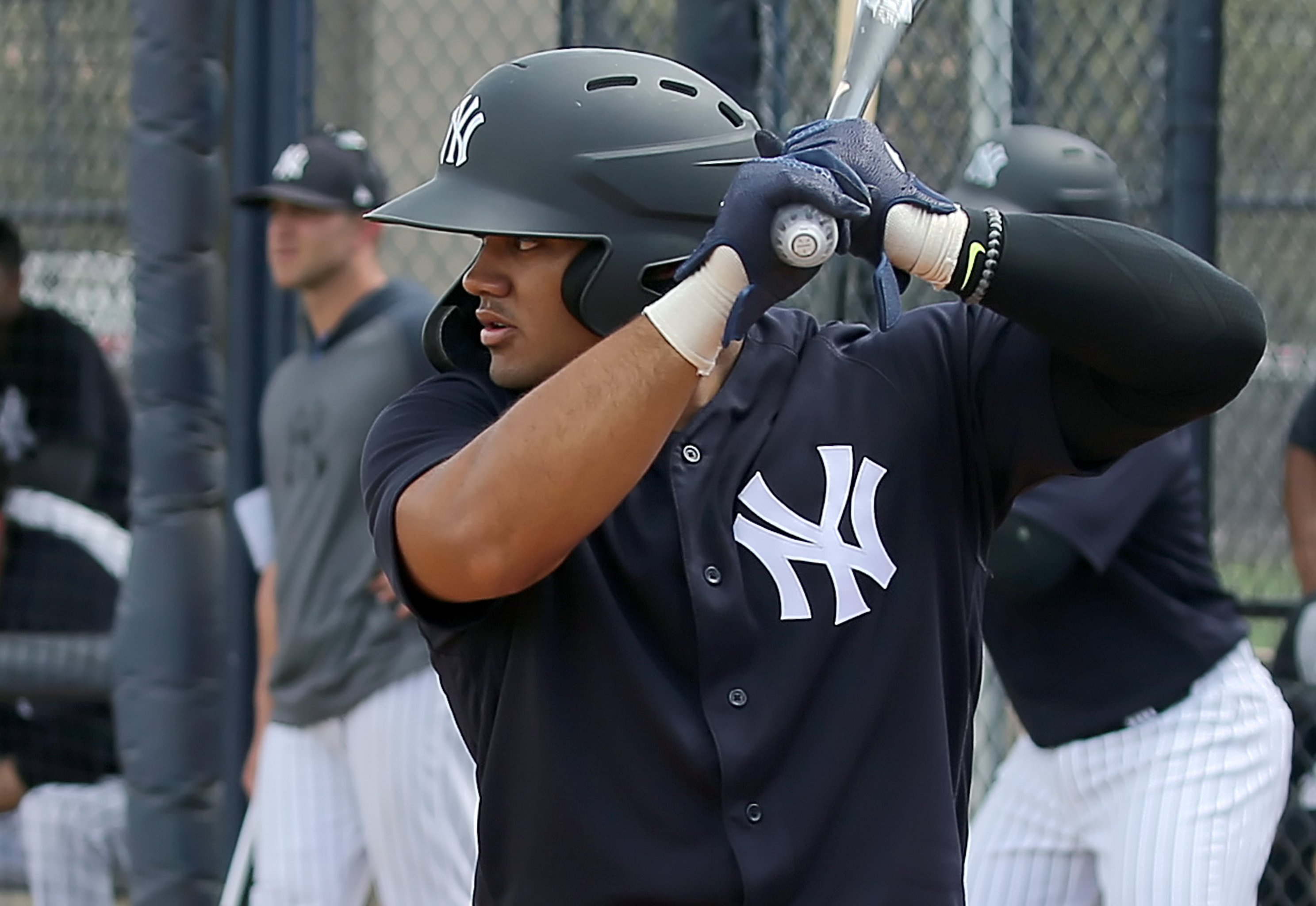 Blue Jays get nicknames for their jerseys. It's a lineup of Joey Bats,  Sanchize and Muscle