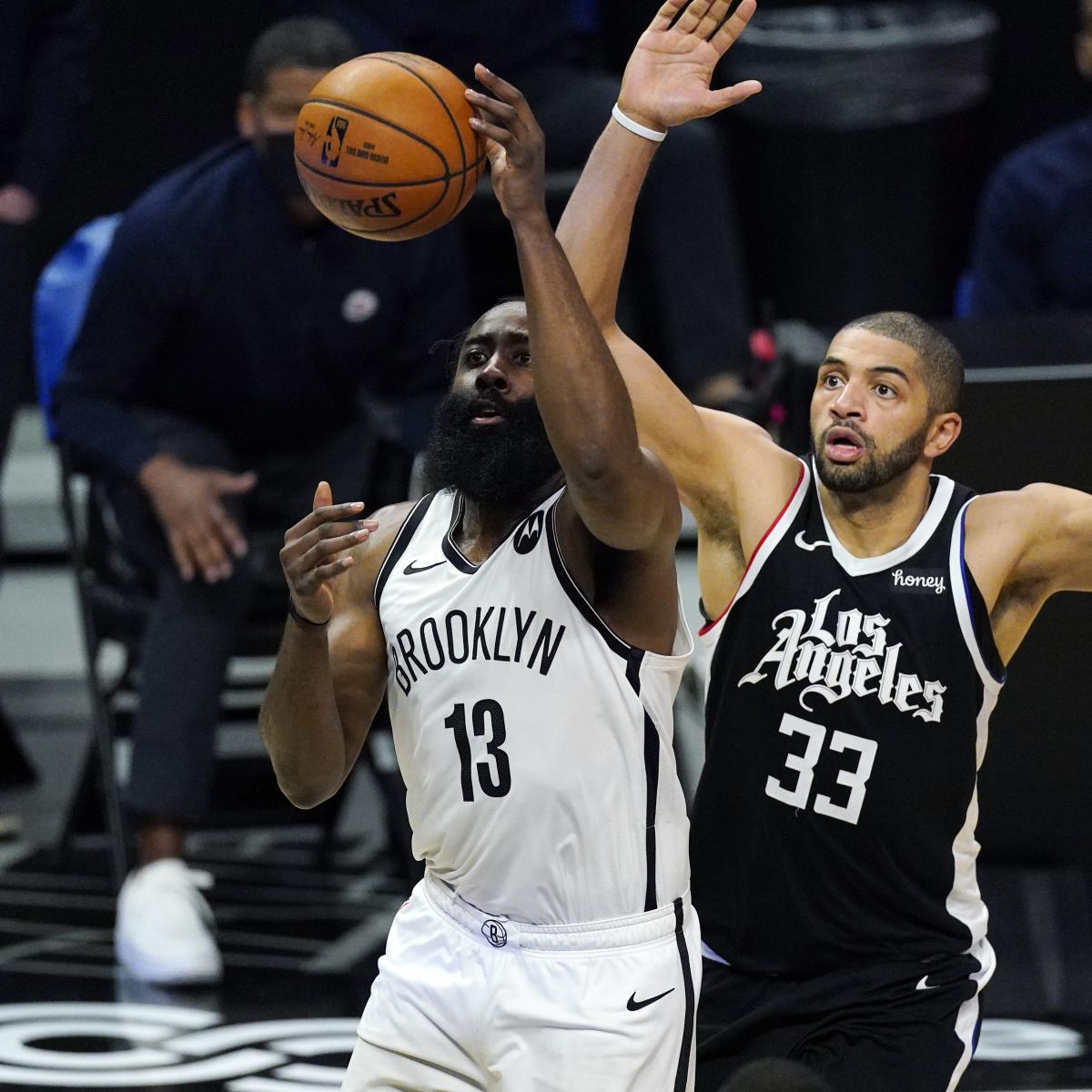 NBA Power Rankings: Clippers, Nets Battling for Top Spot Down the 