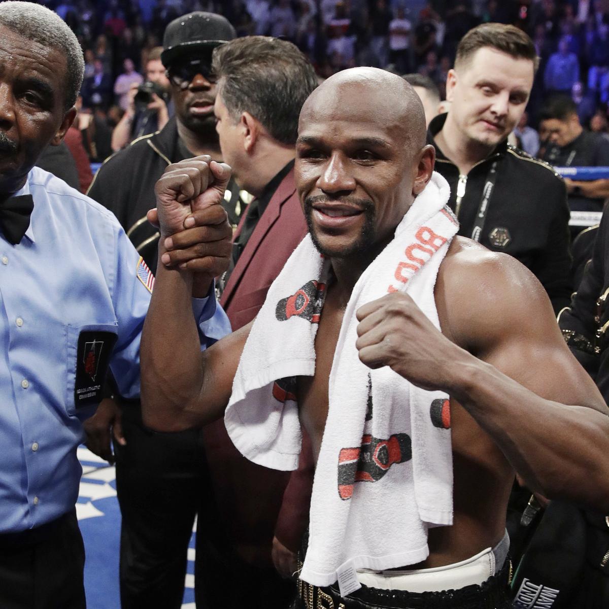 Floyd Mayweather Next Fight Best Opponents After Exhibition vs. Logan