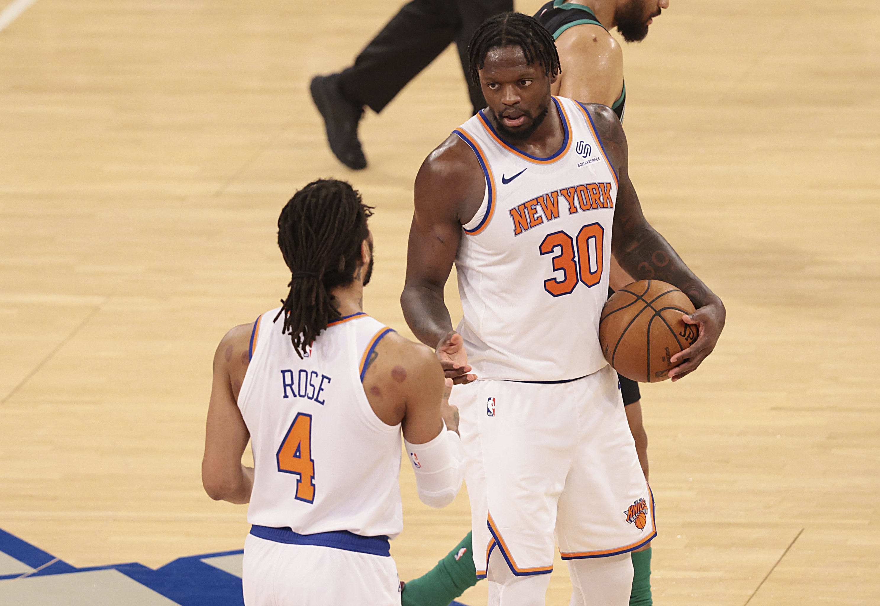 New York Basketball on X: The Knicks hold the draft rights to 5