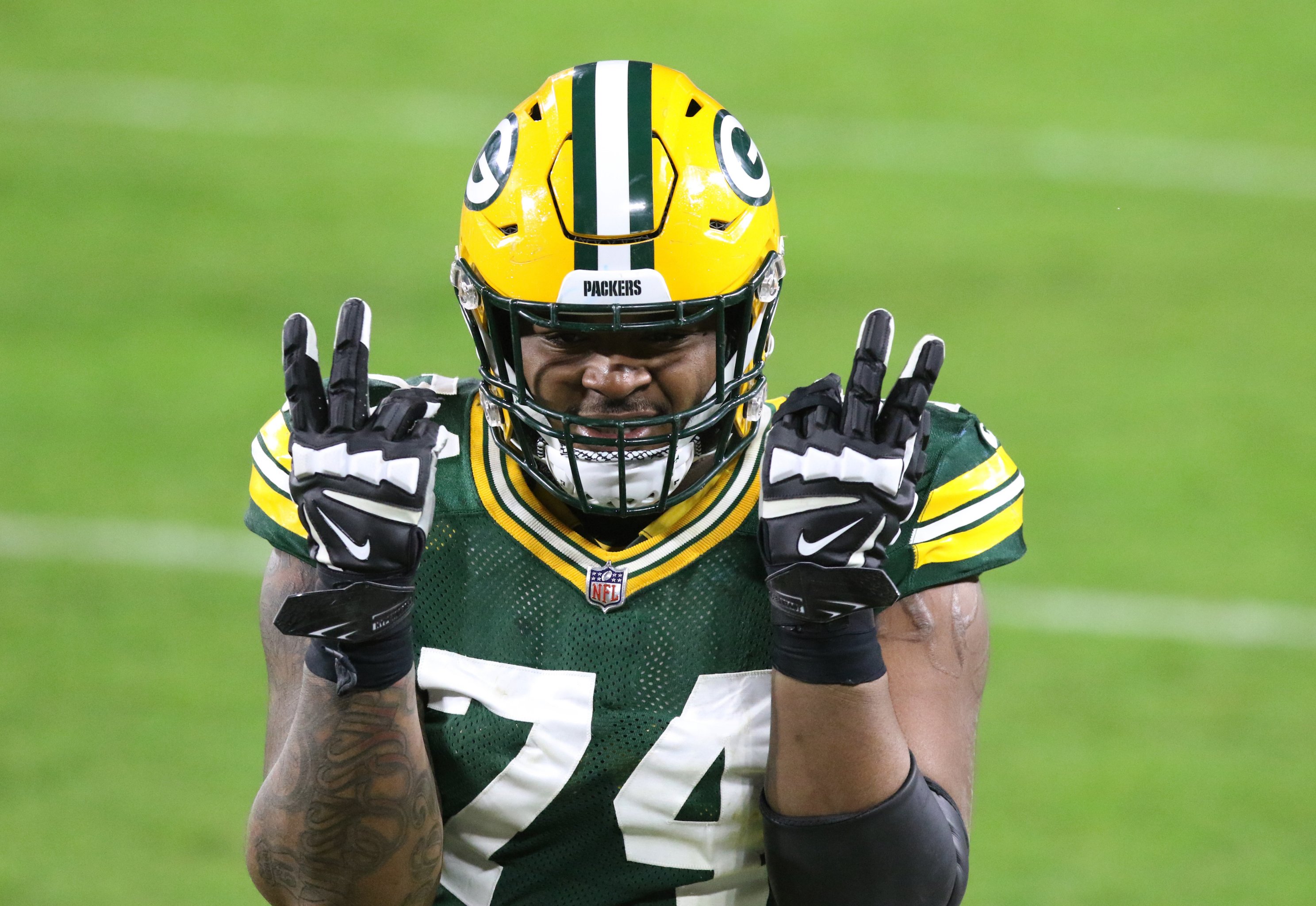 Packers shift to rookie Elgton Jenkins at left guard with Lane Taylor out  with biceps injury