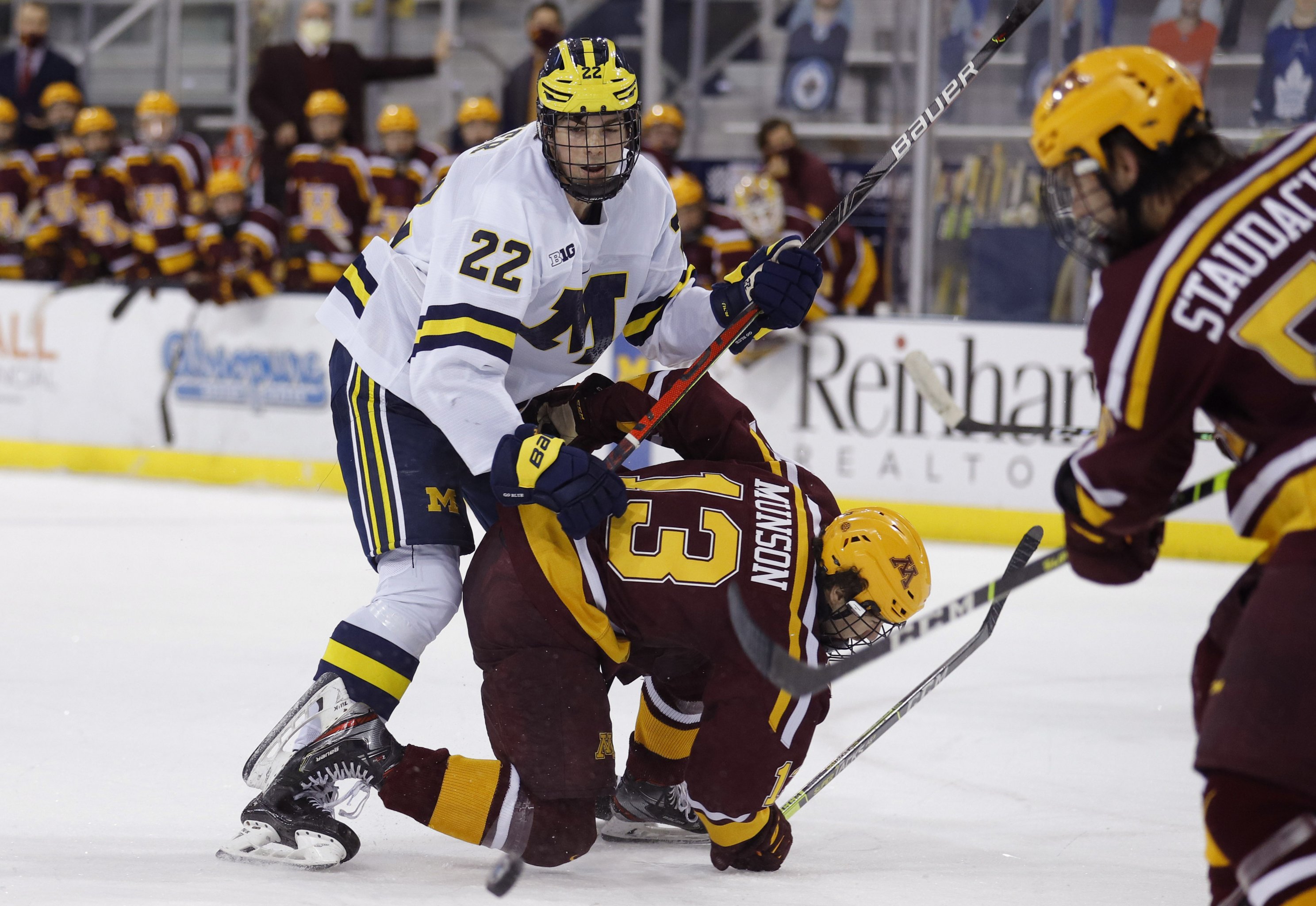 Stick toss penalty, other infractions lead to No. 1 Minnesota Gophers' OT  loss to UND - The Rink Live