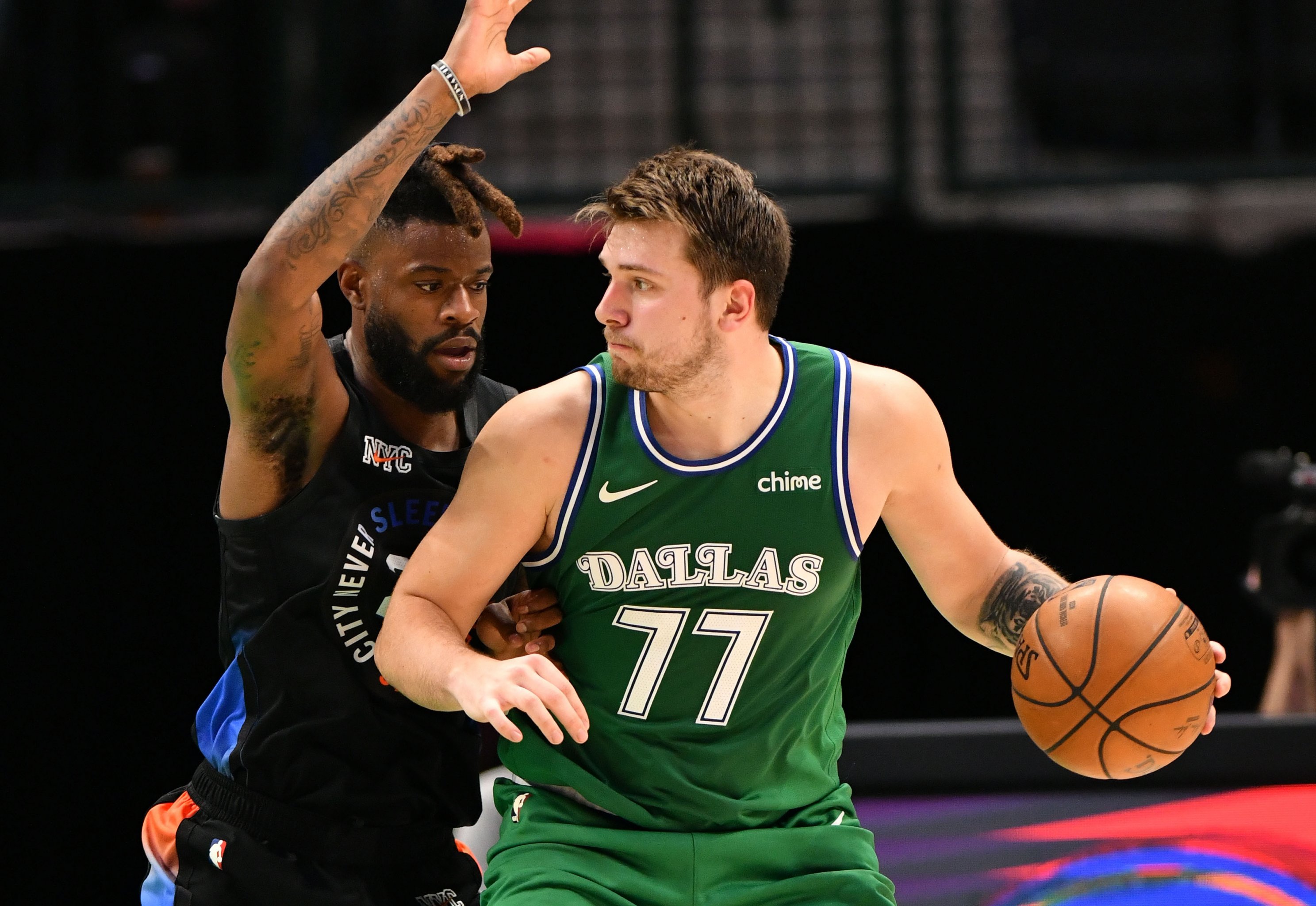 Josh Green - Dallas Mavericks - Game-Worn City Edition Jersey - 2021-22 NBA  Season