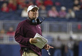Texas A&M head coach Jimbo Fisher
