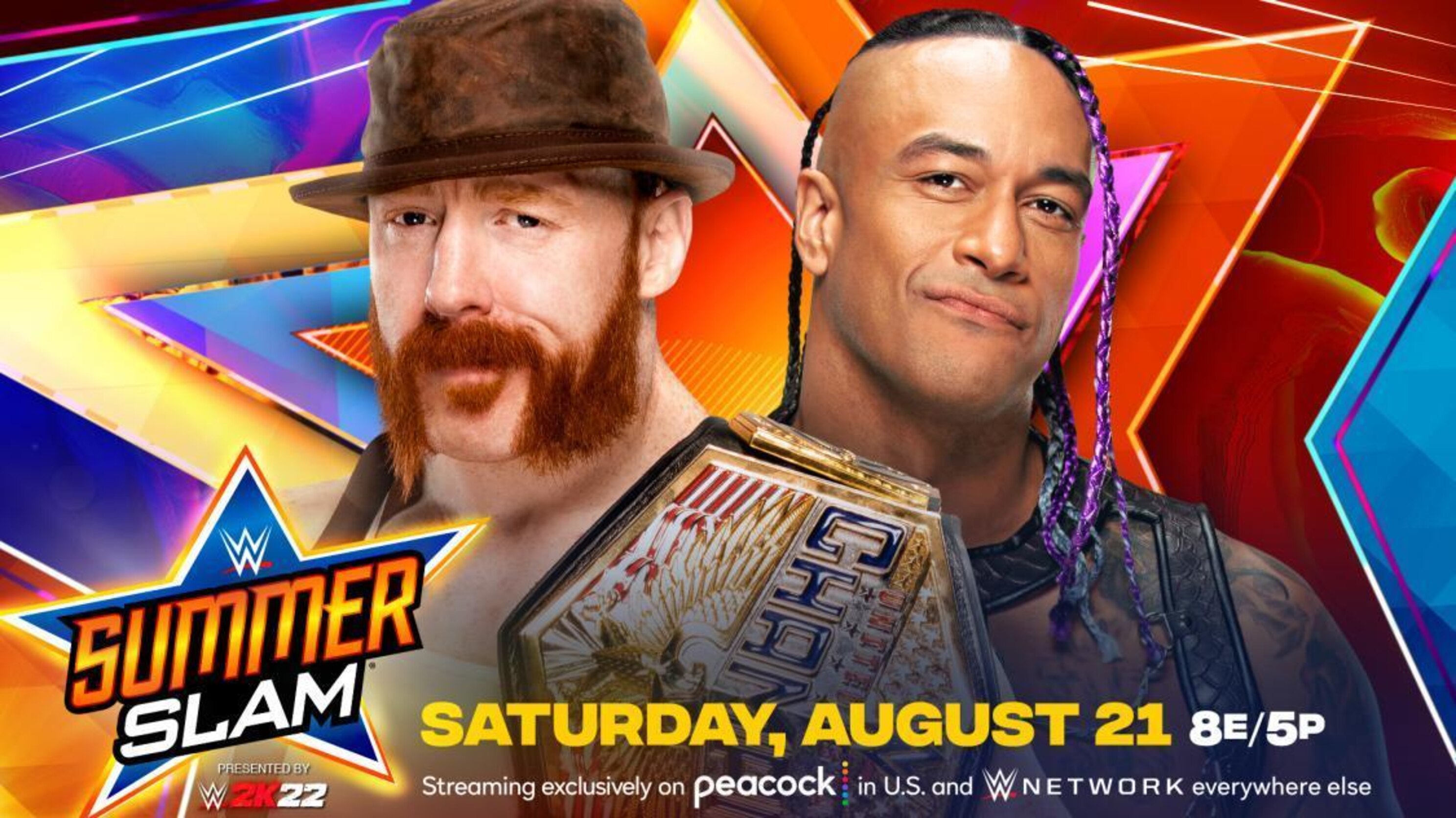 latest wwe summerslam 2021
