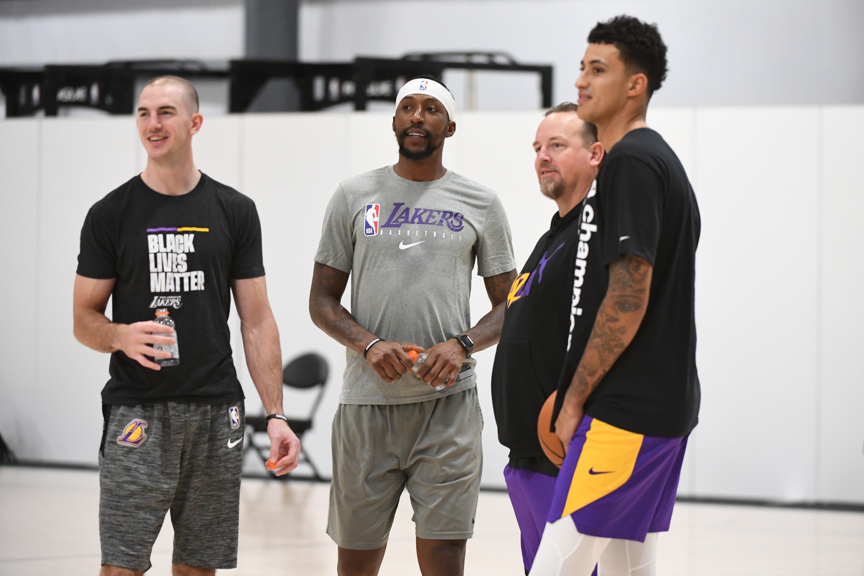 Lakers News: Alex Caruso explains why he chose 'Black Lives Matter' as his  social message - Silver Screen and Roll