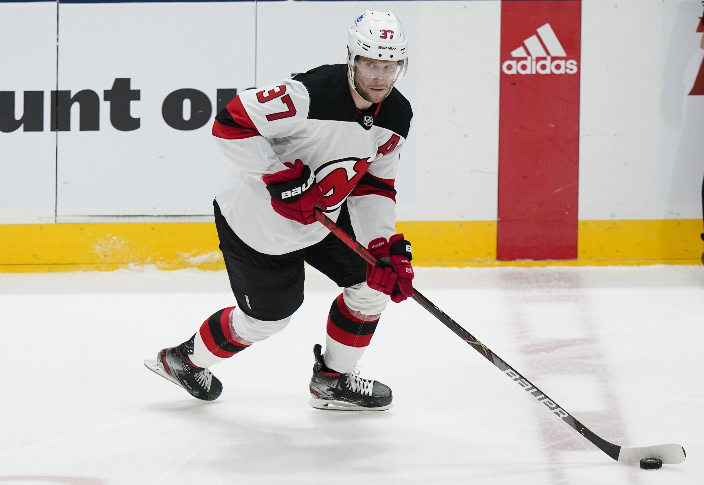 Devils' Zacha doubtful for next game after suffering upper-body injury
