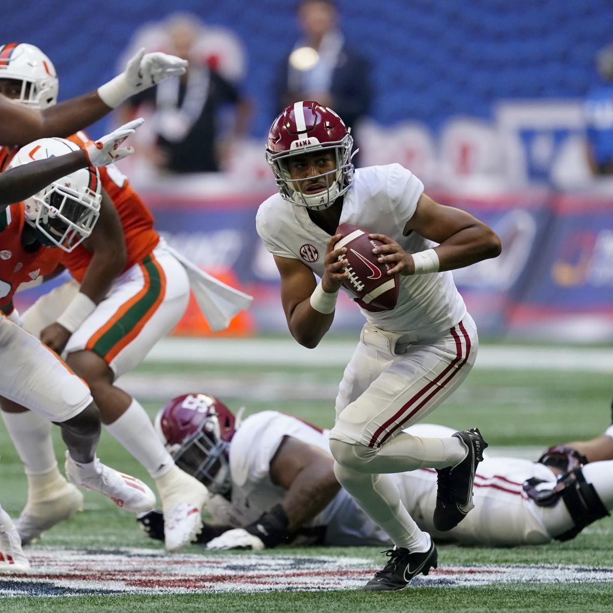 College Football Rankings 2021 Predicting Week 2 AP and Amway NCAA