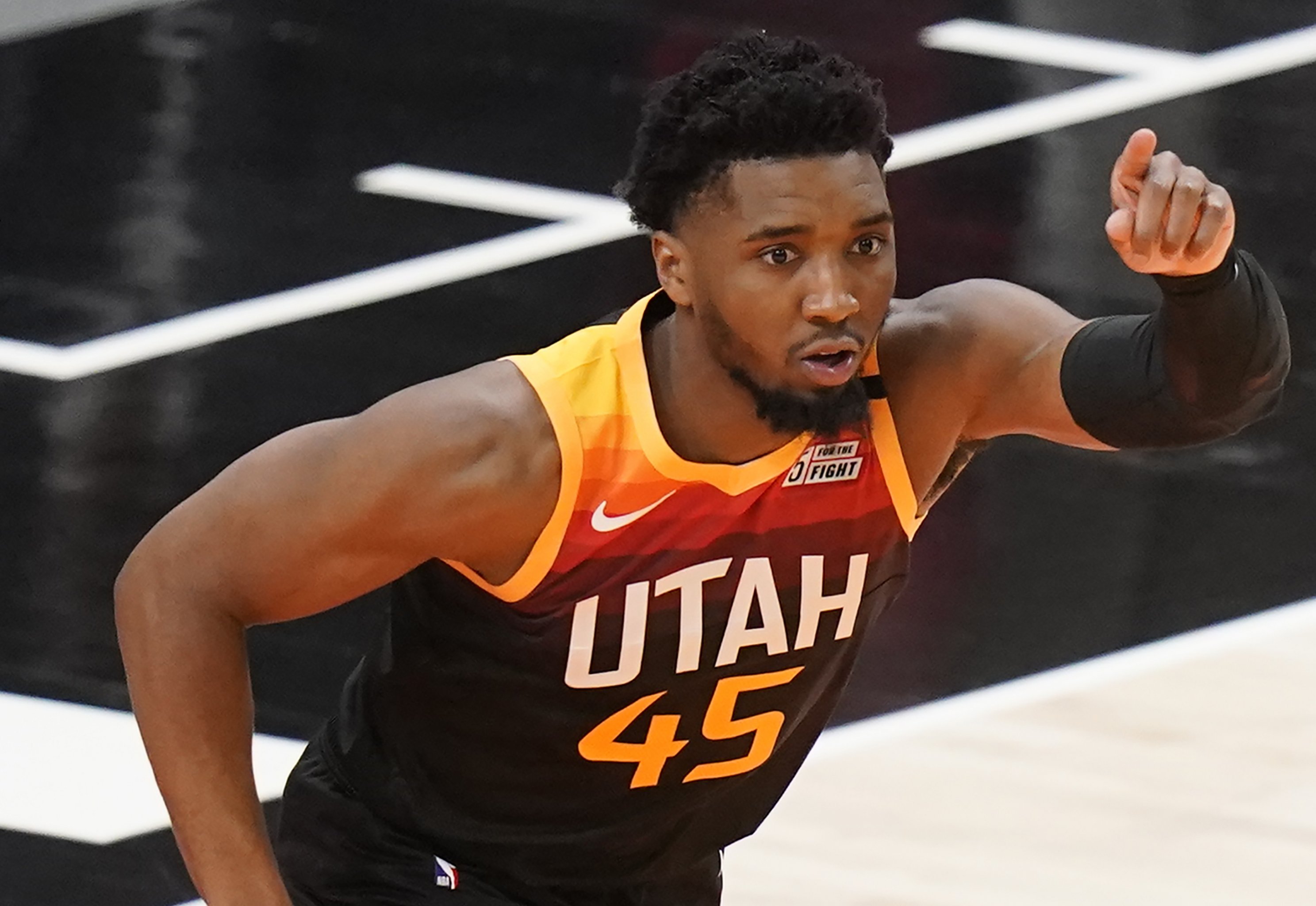 Mike Conley - Utah Jazz - Game-Worn City Edition Jersey - Scored 20 Points  - 2020-21 NBA Season