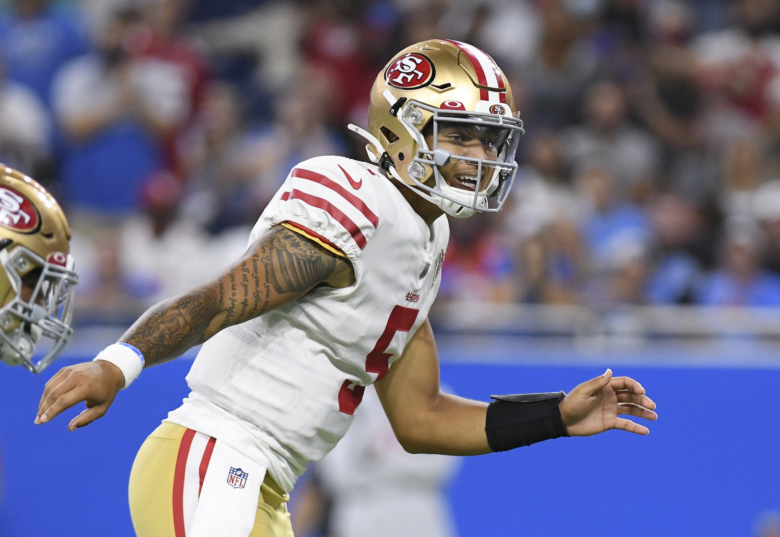 Key stats from the 49ers' 41-33 Week 1 win over the Lions