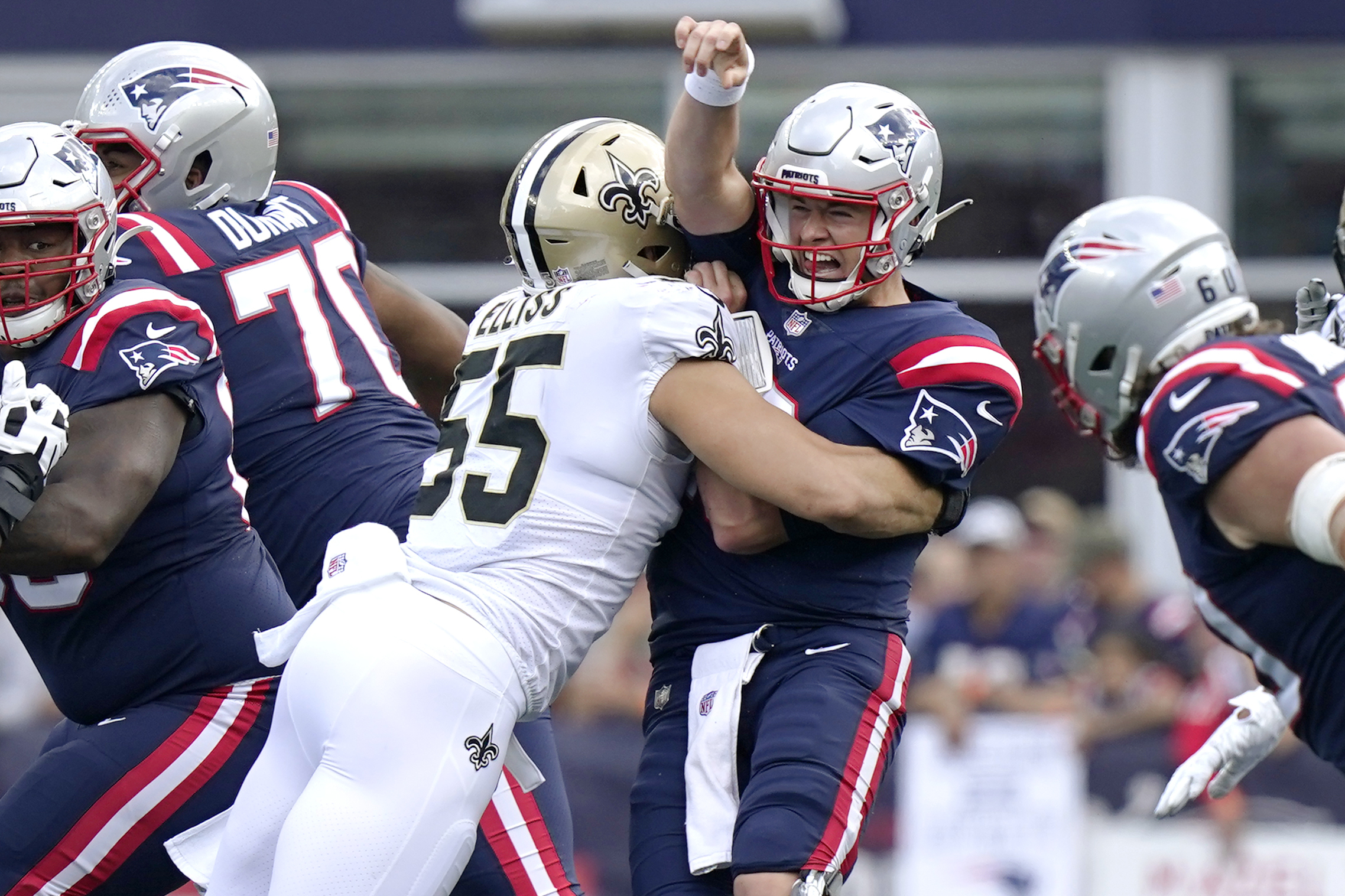 He turned it loose, didn't he?' Things are changing for Patriots rookie  Rhamondre Stevenson - The Boston Globe