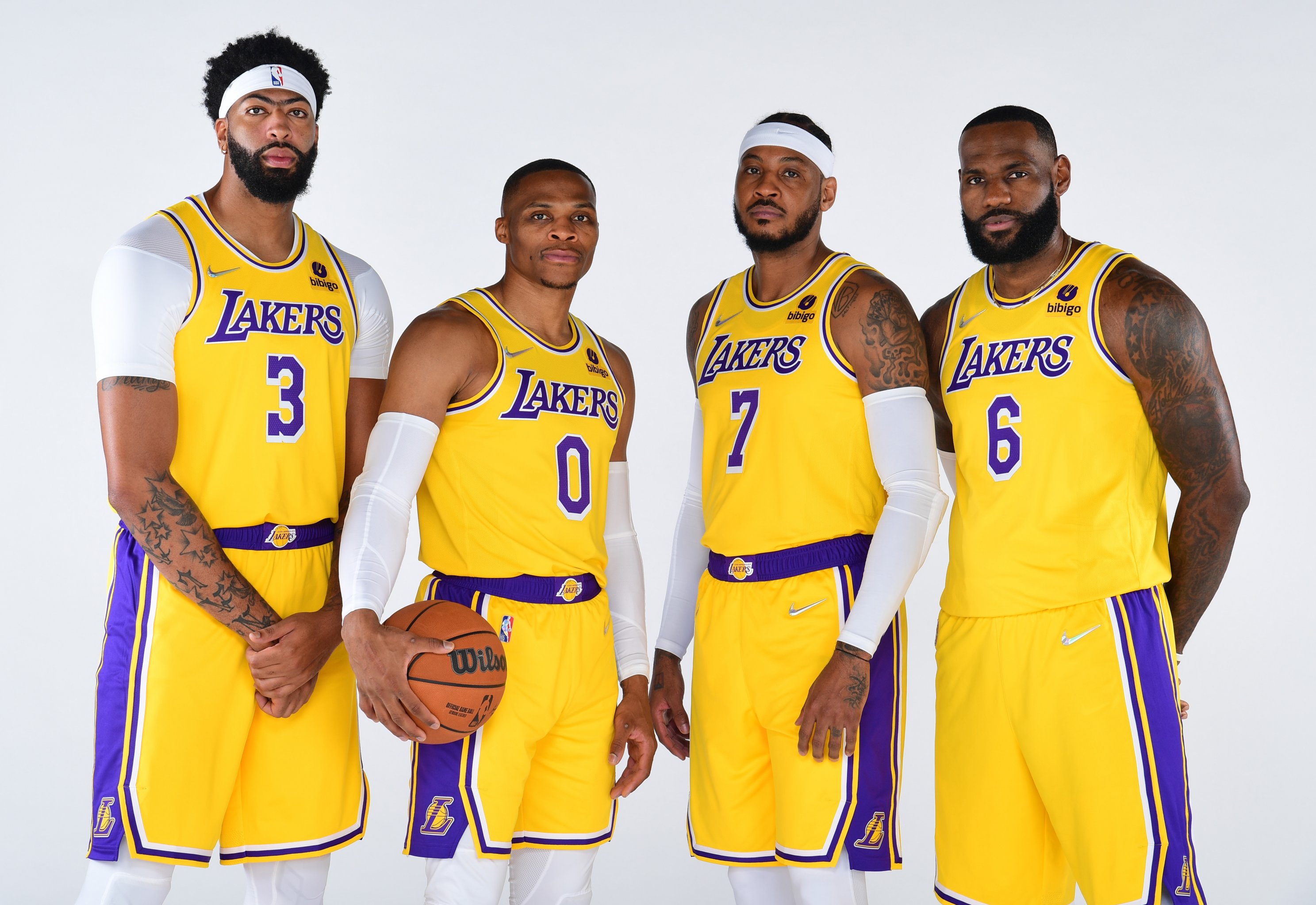 New 20212022 Season Los Angeles Lakers Editorial Stock Photo