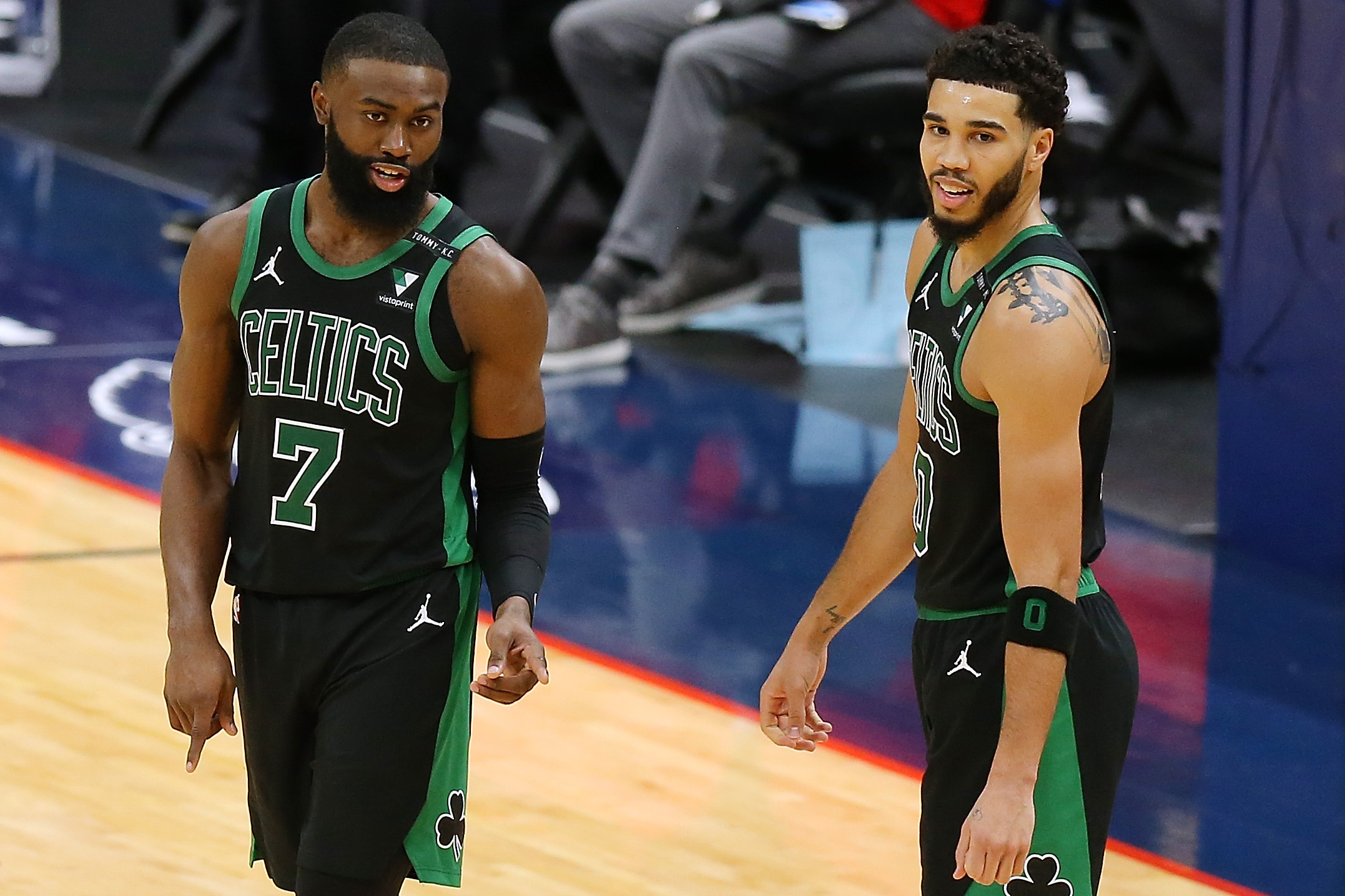 Jaylen Brown - Boston Celtics - Game-Worn Earned Edition Jersey - 2020-21  NBA Season