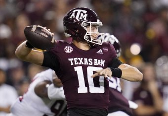 Texas A&M QB Zach Calzada
