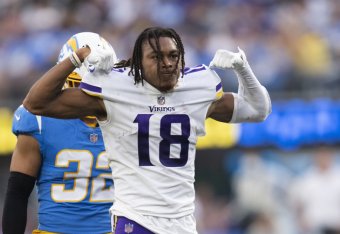 Minnesota Vikings wide receiver Justin Jefferson Minnesota Vikings wide receiver Justin Jefferson