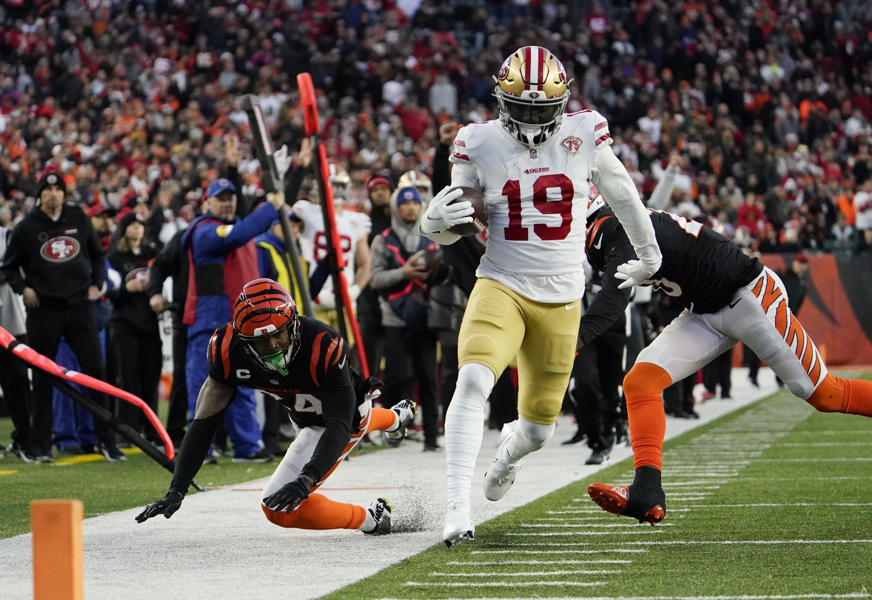 Key stats from the 49ers' 41-33 Week 1 win over the Lions