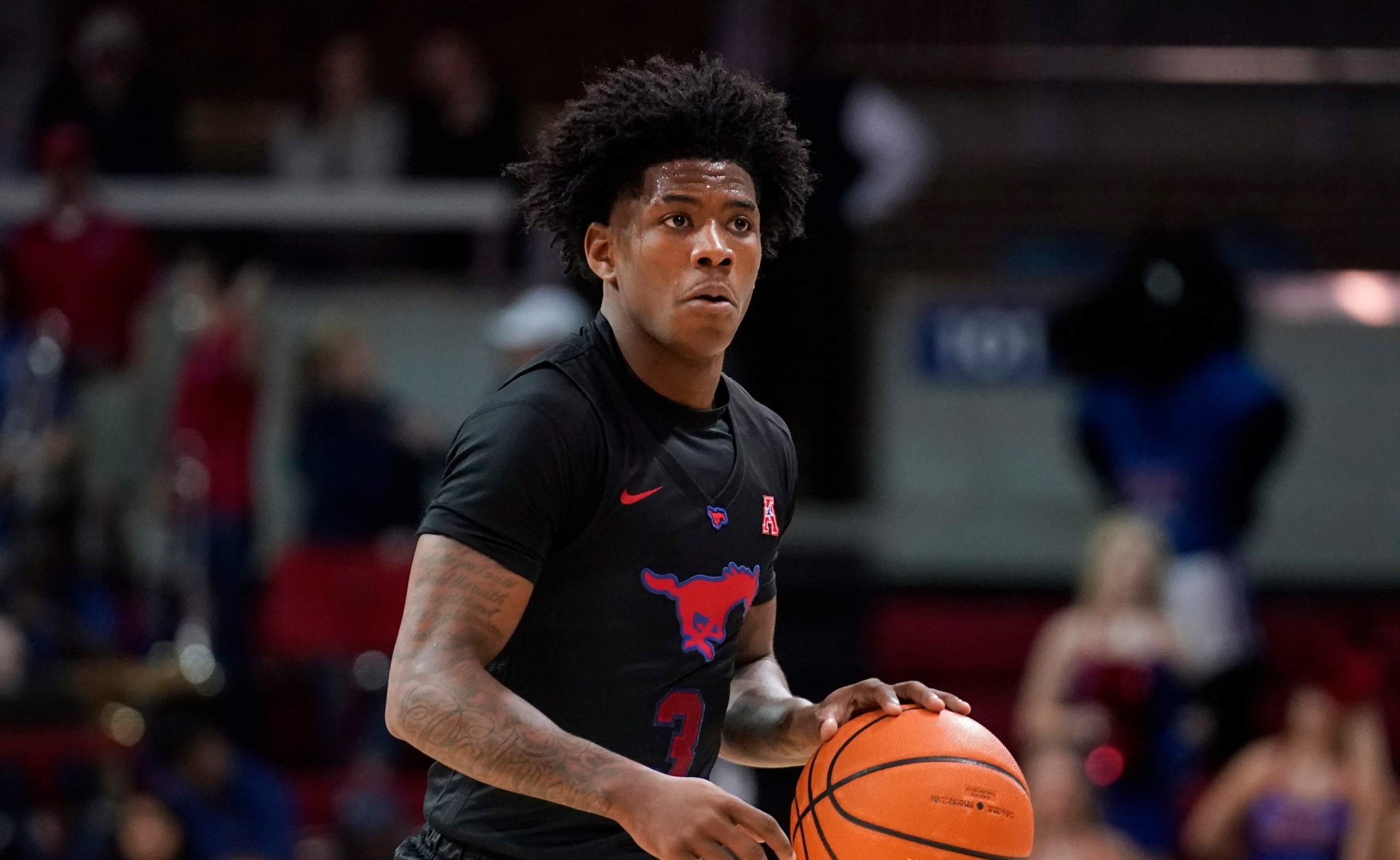 SMU's Kendric Davis SMU's Kendric Davis